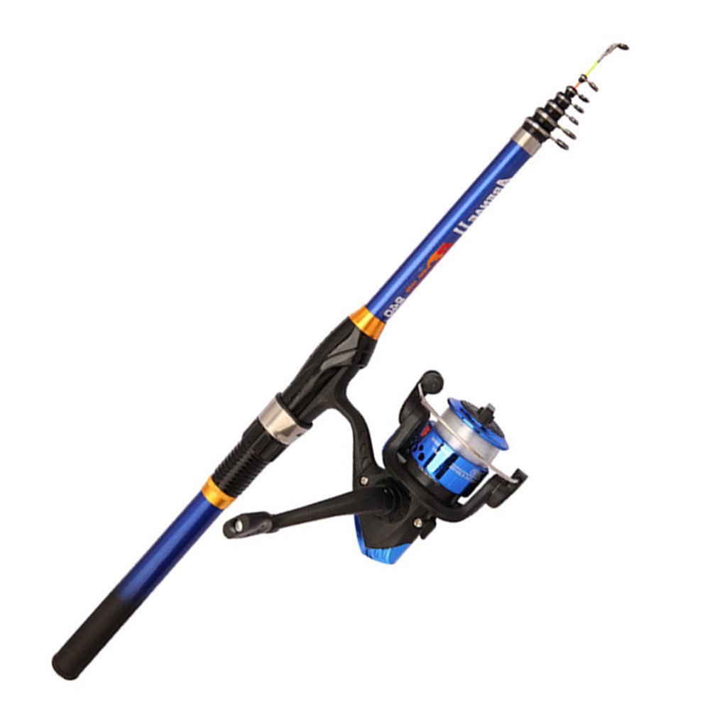 Fishing Rod Ice - Canna da Pesca Telescopica in Carbonio