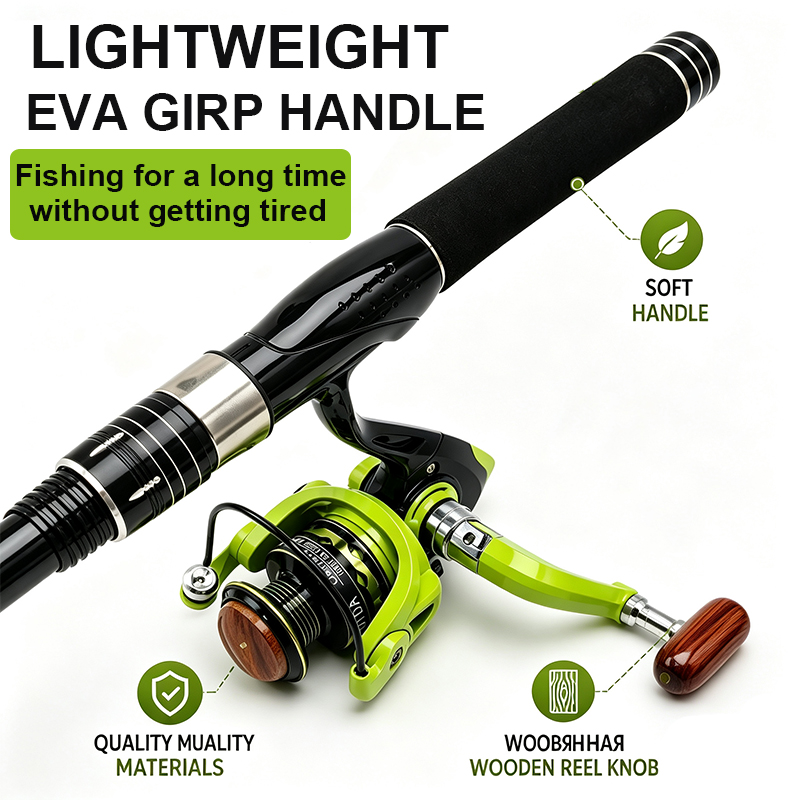 Canna da pesca e mulinello com - Fishing Rod Combo recensione e prezzo