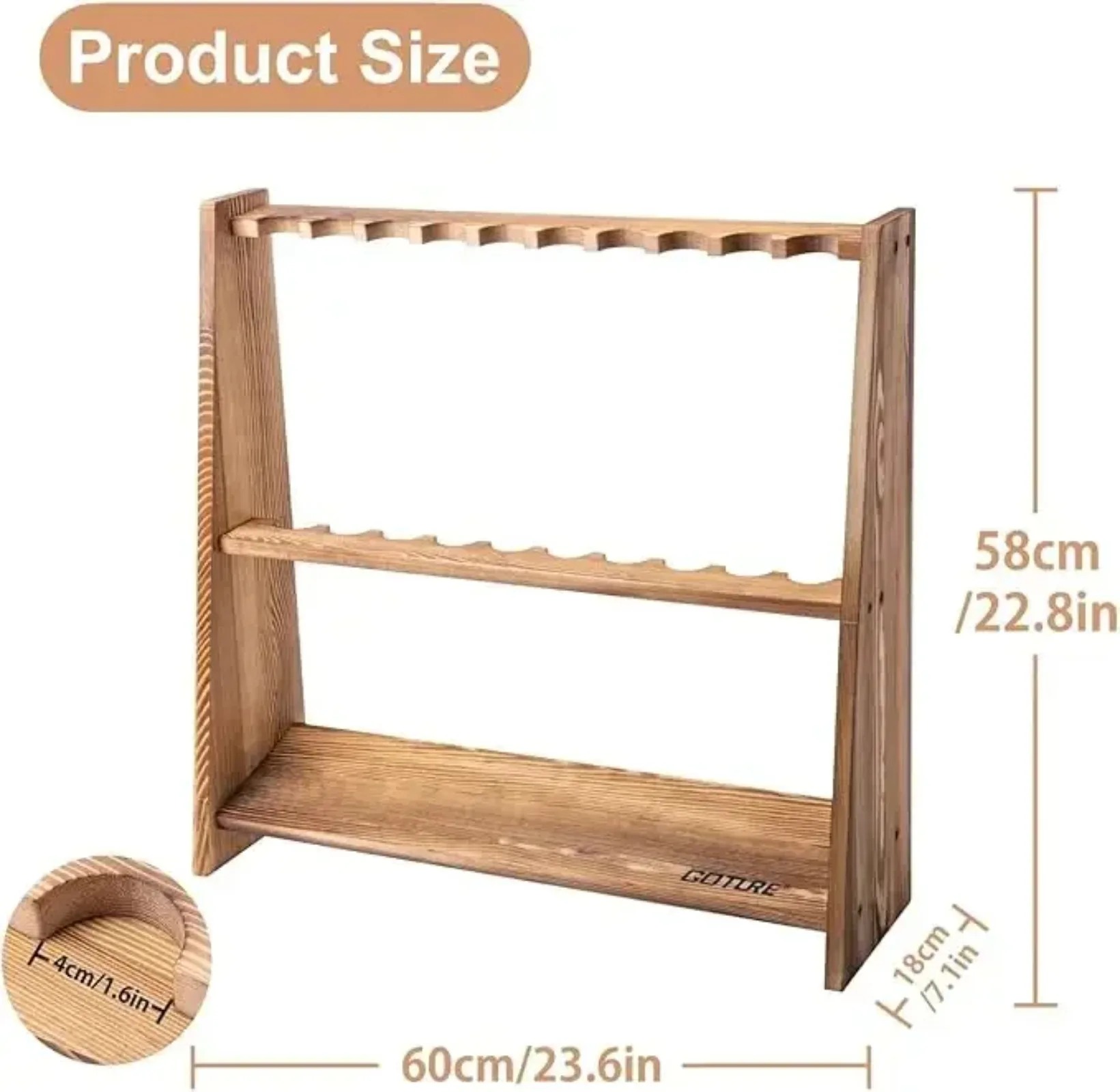 Goture Portacanne da Pesca a 1 - Fishing Rod Rack recensione e prezzo