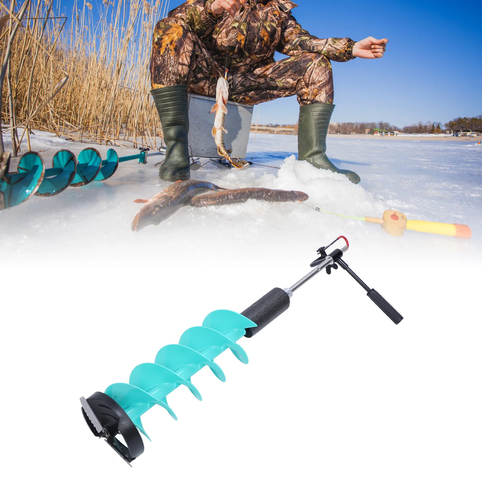 Kit trapano elettrico per ghia - Fishing Rod Ice recensione e prezzo