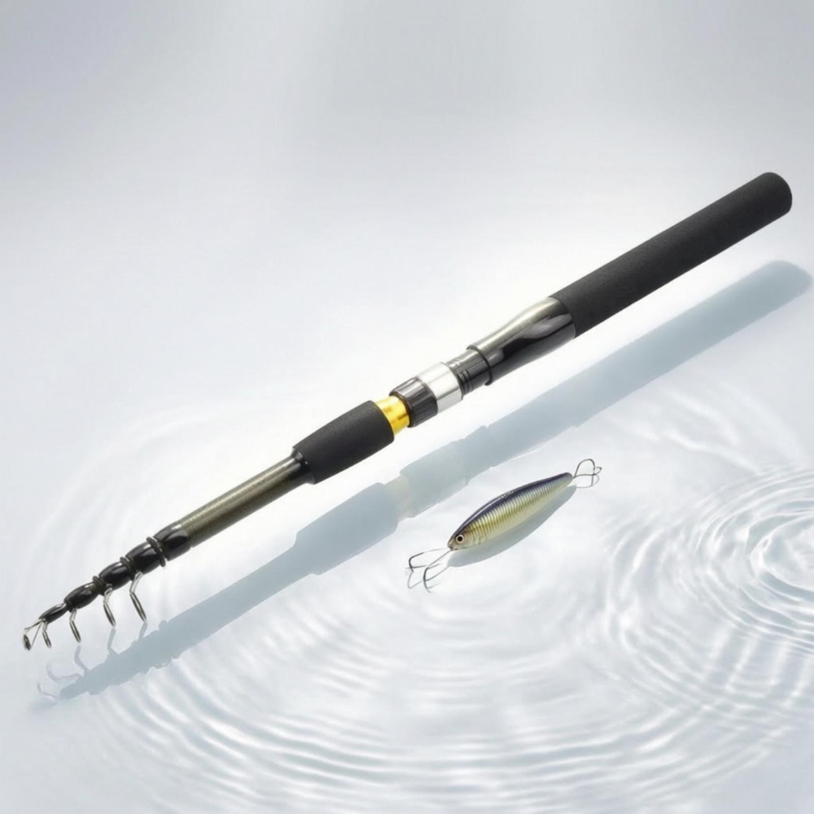 Kit Canna da Pesca Portatile i - Fishing Rod Carbon Fiber recensione e prezzo