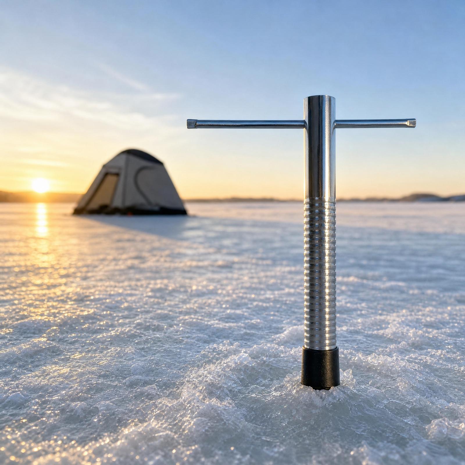Trapano per ghiaccio in acciai - Fishing Rod Ice recensione e prezzo